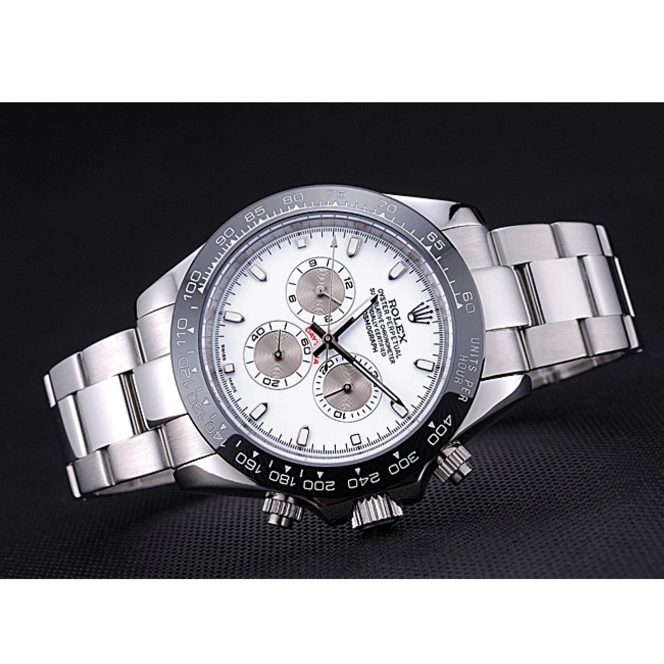 Good Copy Rolex Watches Steel Bracelet Daytona White Rolex Cosmograph Stainless Dial 622542 0719